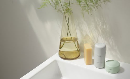 by Humankind's new Body Wash Bar on sink