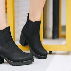 The most comfortable boots for walking all day are supportive — like the ankle boots shown in this p...