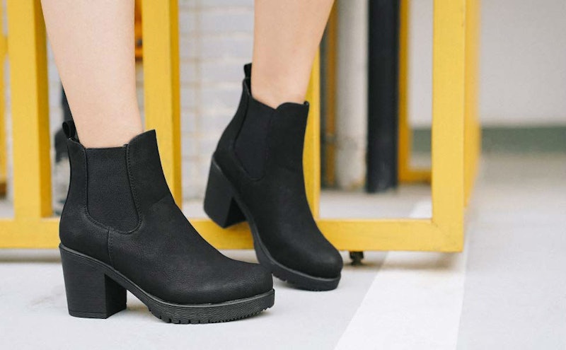 The most comfortable boots for walking all day are supportive — like the ankle boots shown in this p...