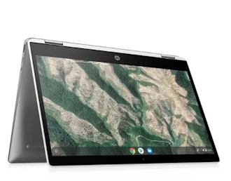 HP 14" Chromebook X360 Convertible Touchscreen (14b-ca0036nr) Ceramic White