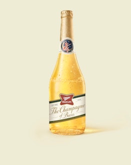 Miller High Life's Champagne Bottles For 2019 will appear in a vending machine across NYC this Decem...