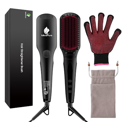 MicroPure Hair Straightener Brush