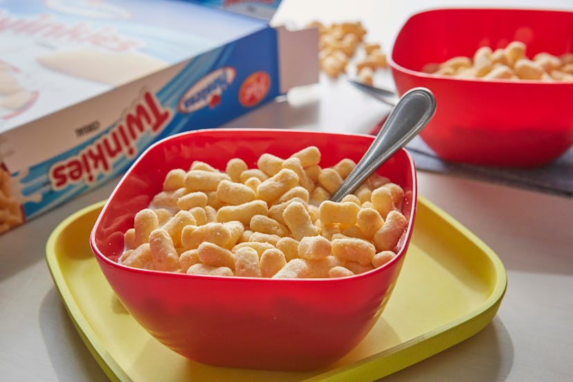 Twinkies Cereal is available at Walmart starting in December.