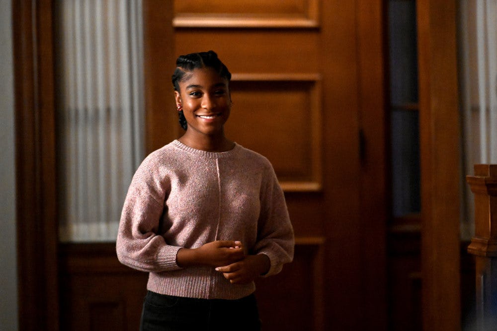 Lyric Ross discusses meeting Malik's ex on This Is Us.