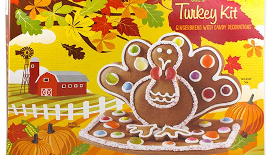 Trader Joe S Gingerbread Turkey Kit Is Just The Distraction Your