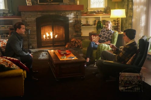 Wyatt Nash as Charles Smith, Lili Reinhart as Betty and Cole Sprouse as Jughead in 'Riverdale' Seaso...
