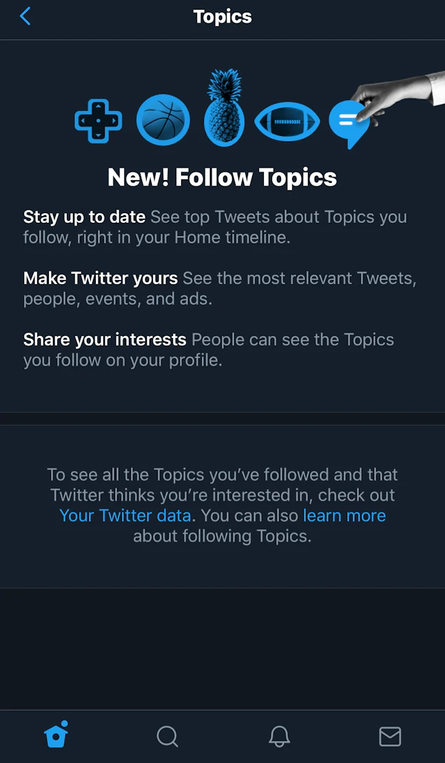 How To Use Twitter Topics To Follow The Subjects You Care About Most