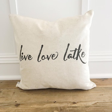 Live Love Latke Pillow Cover