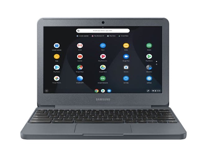 Samsung - 11.6" Chromebook - Intel Atom x5 - 2GB Memory - 16GB eMMC Flash Memory - Night Charcoal