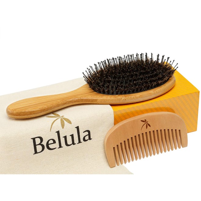  Belula Detangling Boar Bristle Hair Brush Set