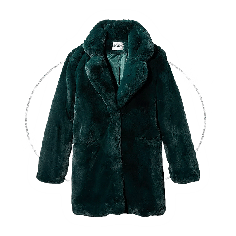 Apparis Eloise Faux-Fur Coat, Created for Macy's