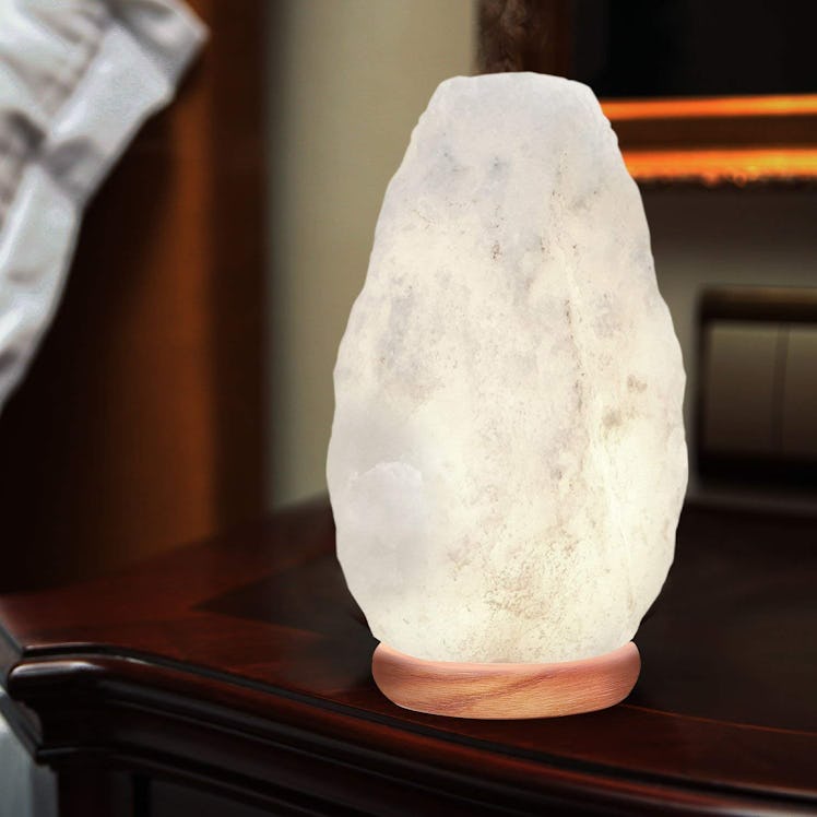 Himalayan Glow Natural White Salt Lamp