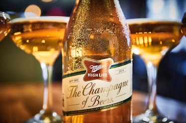 Miller High Life's Champagne Bottles for 2019 are the perfect toast to the holidays.