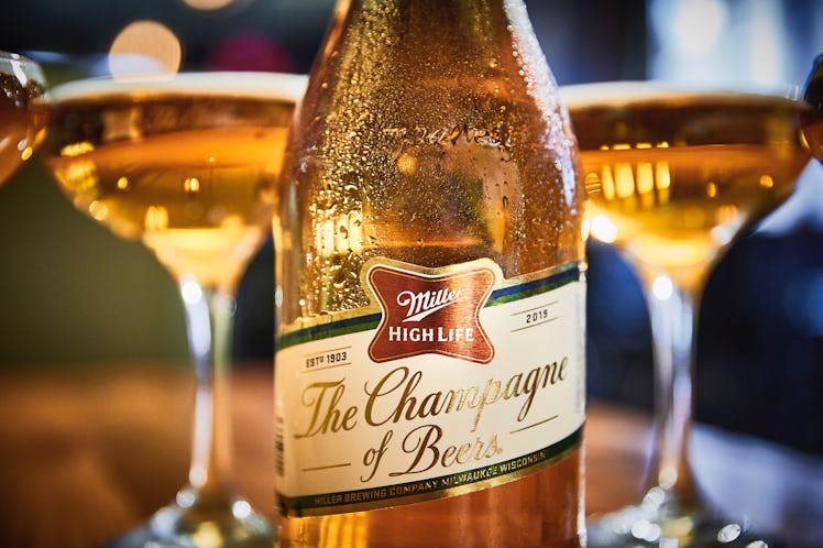 Miller High Life's Champagne Bottles for 2019 are the perfect toast to the holidays.