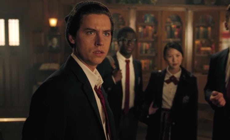 'Riverdale's latest episode ended with Mr. Chipping possibly dead as Jughead stared on in shock.