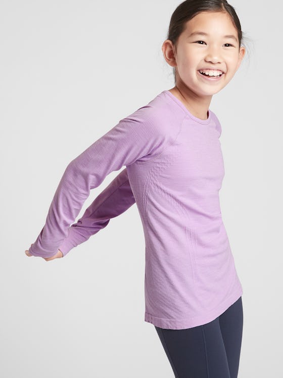 Athleta Girl Shimmer Power Up Top