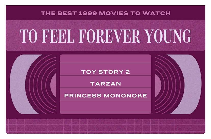 The best 1999 movies for kids are 'Toy Story 2,' 'Tarzan,' 'Princess Mononoke'