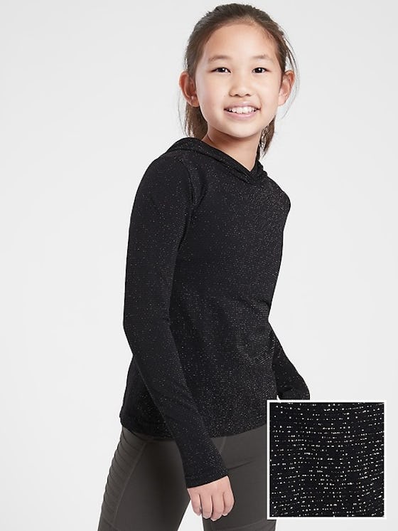 Athleta Girl Shimmer Power Up Hoodie