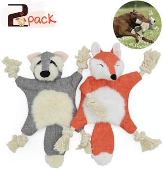 UOLIWO Crinkle Dog Toy (Pack of 2)