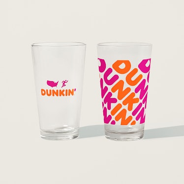 Dunkin' Cheersin' Pint Glasses