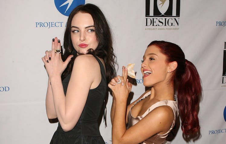 Ariana Grande and Liz Gillies's friendship started on the set of Victorious