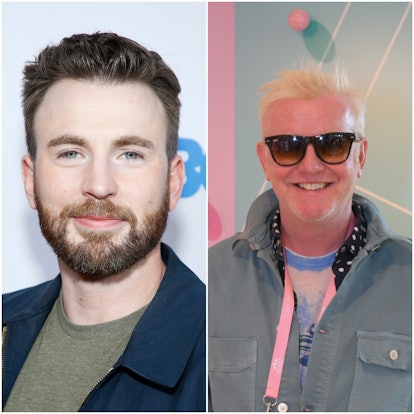 Chris Evans actor and Chris Evans host