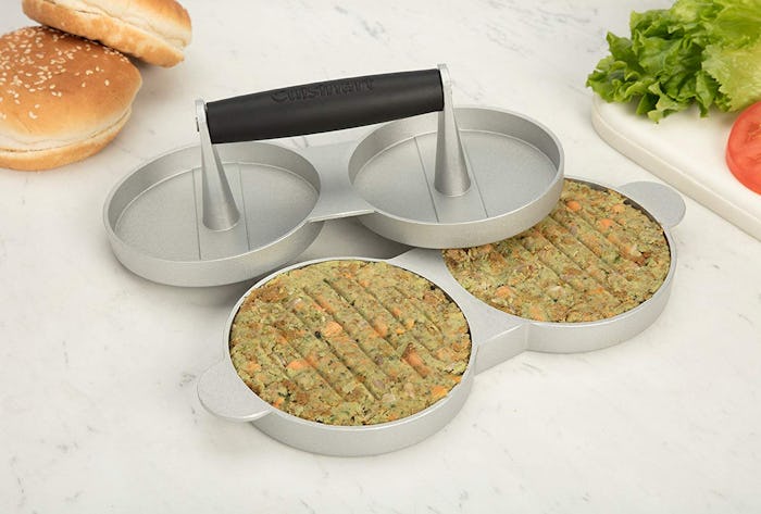 Cuisinart Aluminum Double Burger Press