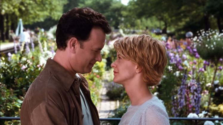Tom Hanks and Meg Ryan portray Joe and Kathleen from "You've Got Mail."