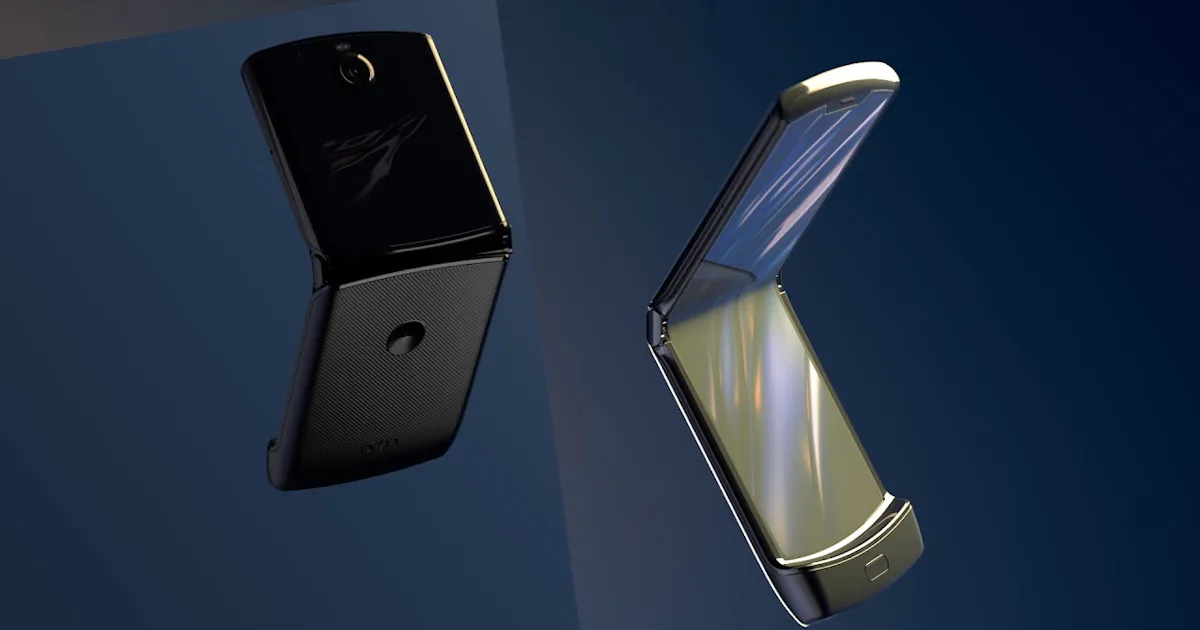 Slide Up Razor Phone Motorola debuts Razr smartphone with folding screen