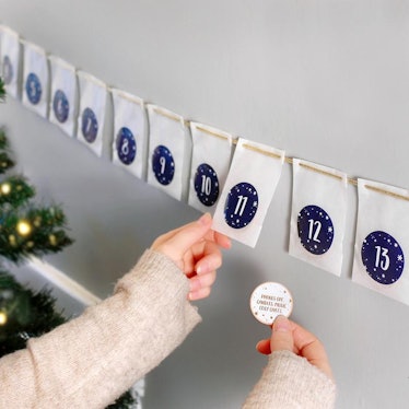 Personalised A Date A Day Couple's Advent Calendar