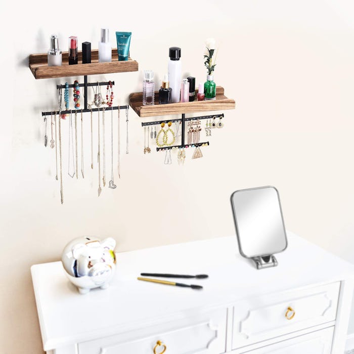 Keebofly Mounted Jewelry Organizer (2-Pack)