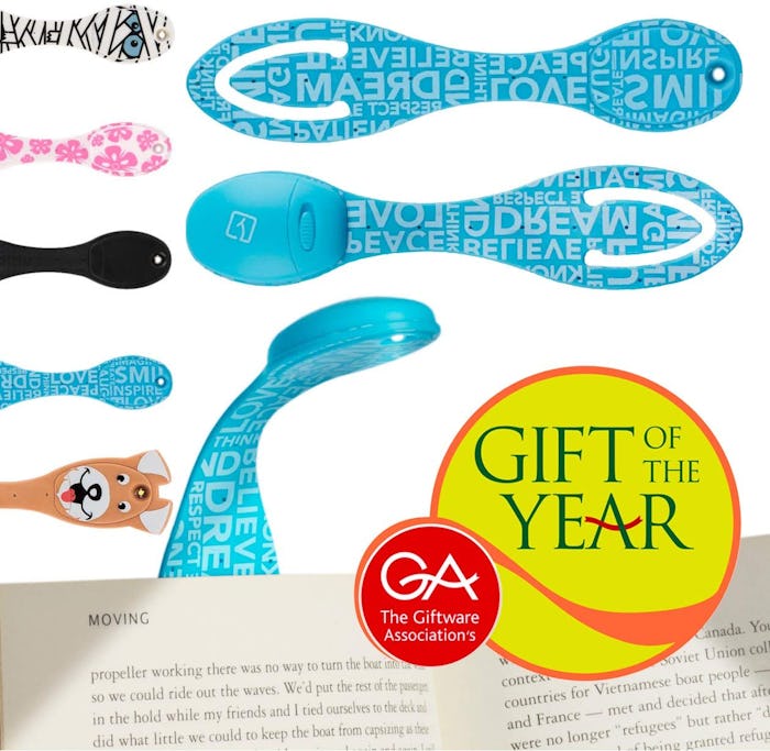 Small LED Clip On Reading Light by Gifts for Book Lovers