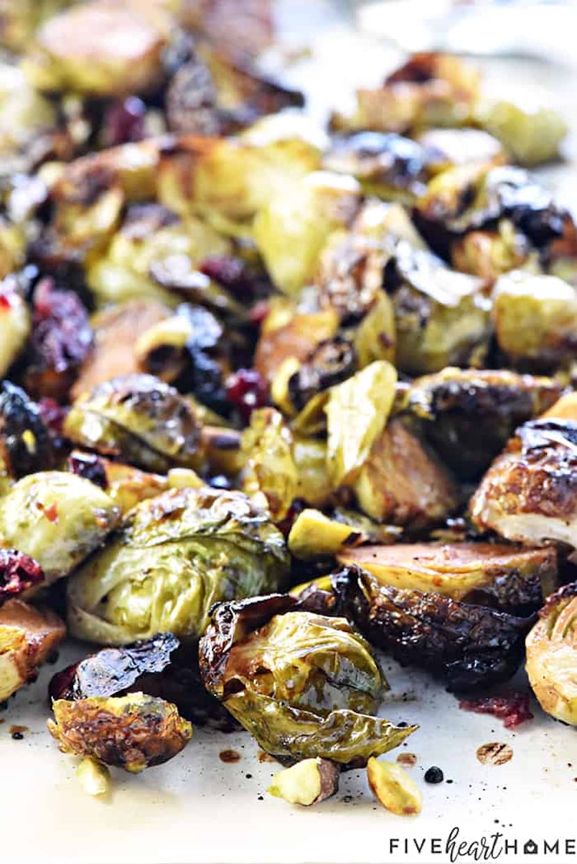Vegetarian Thanksgiving Brussel sprouts