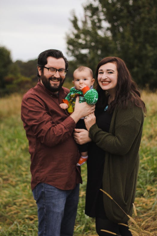 how to coordinate a family outfit, fall family photo