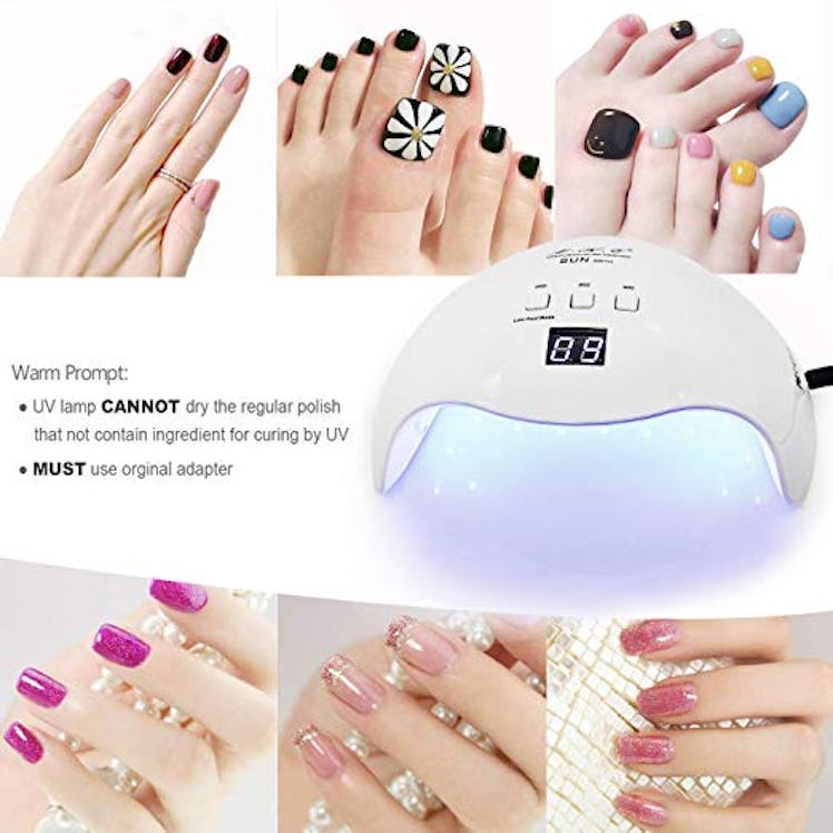 LKE Gel UV LED Nail Lamp