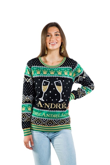 Women's Fair Isle Andre Champagne Sweater