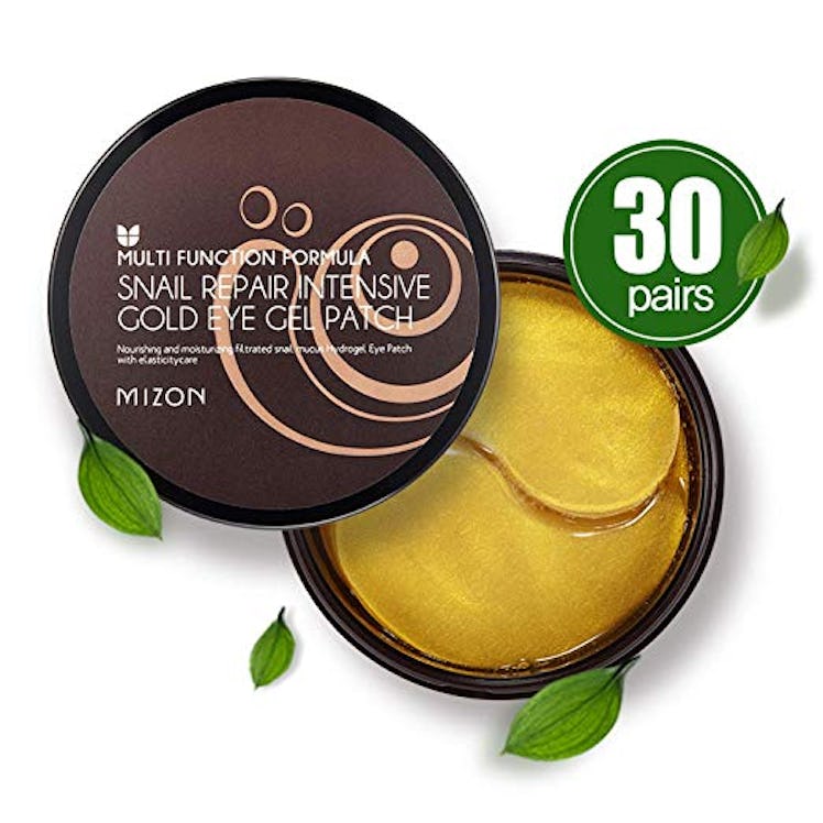 Mizon Under Eye Patches 24K Gold Snail Eye Treatment (30 pair)