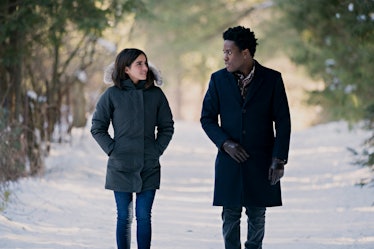 Isabela Merced and Shameik Moore in Netflix's 'Let It Snow'