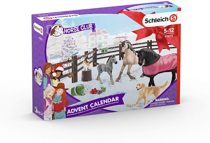 Schleich Horse Club advent calendar includes 24 toys