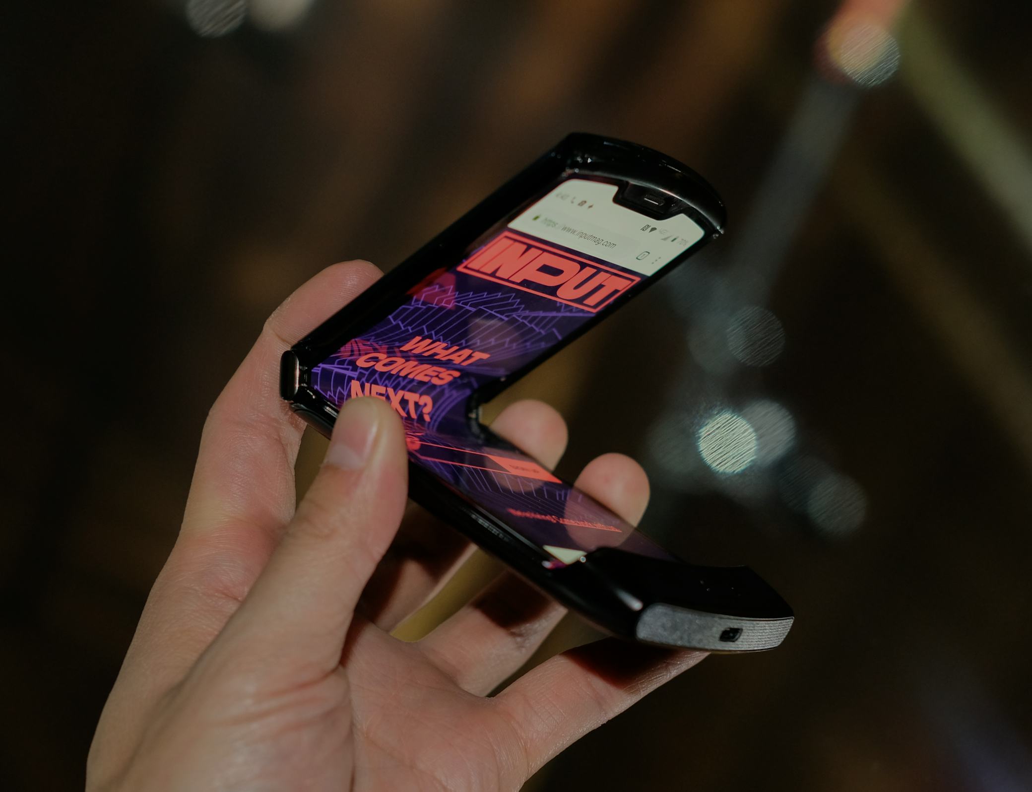 The new Motorola razr is an outrageous revival of an iconic flip phone