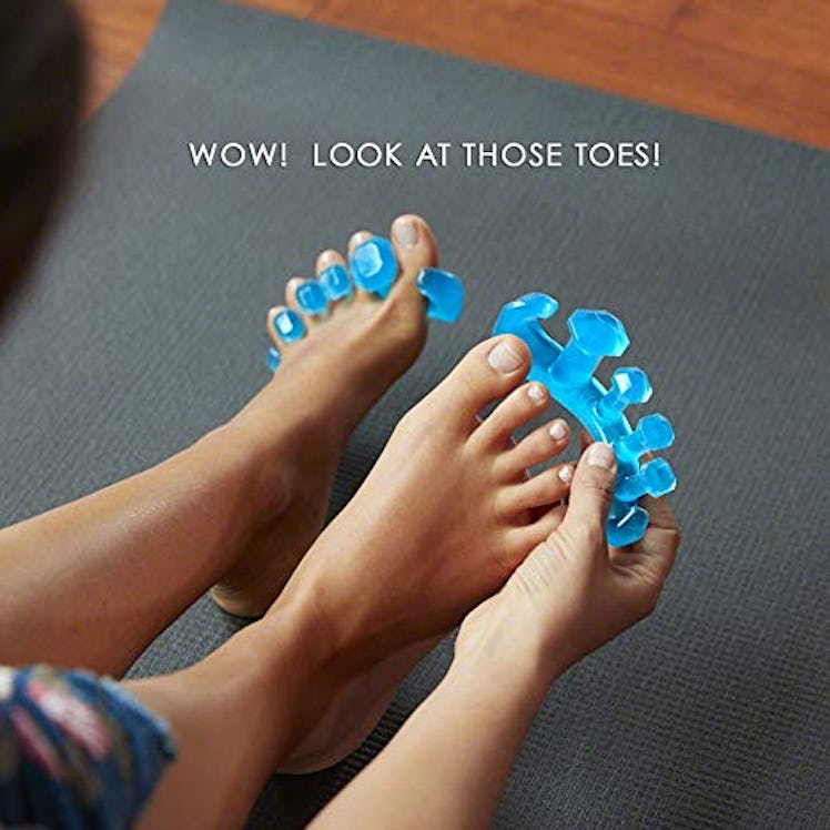 YogaToes GEMS: Gel Toe Stretcher & Toe Separator