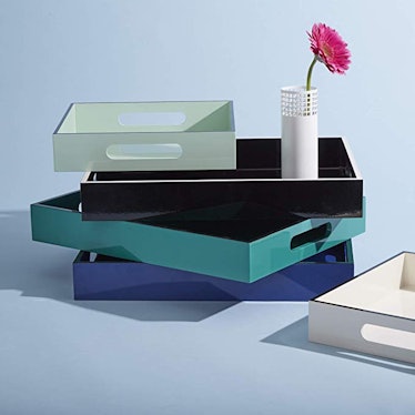 Now House by Jonathan Adler Chroma Square Lacquer Tray