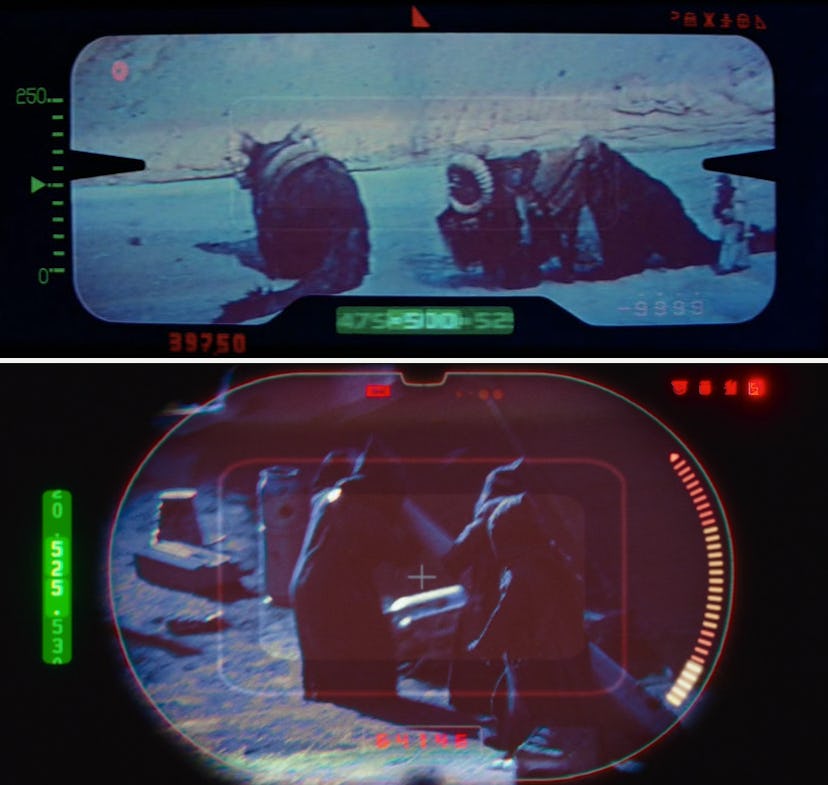 binocular views in Stars Wars and The Mandalorian