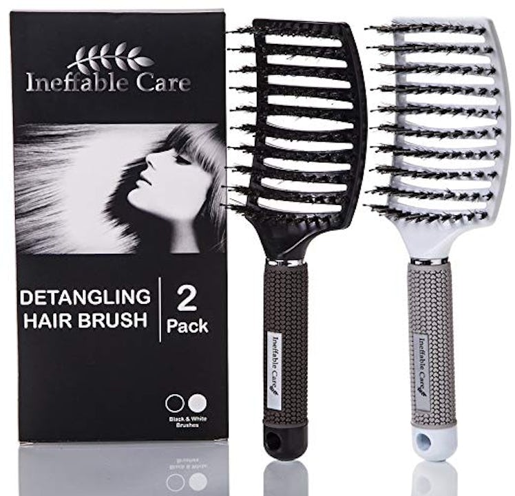 Ineffable Care Boar Bristle Hair Brush set