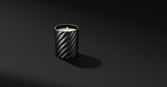 Cable Classic Candle With Amber Black Scent