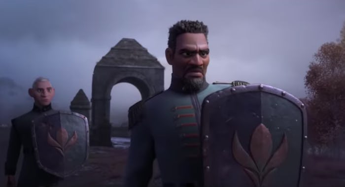 Sterling K. Brown voices Lieutenant Destin Mattias in "Frozen 2".