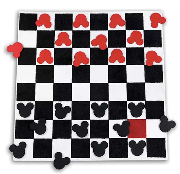 Mickey Mouse Checkboard Square Rug Set by Ethan Allen