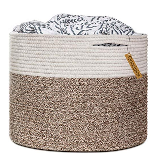 Goodpick Large Cotton Rope Basket 