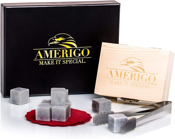 Amerigo Whiskey Stones Gift Set 