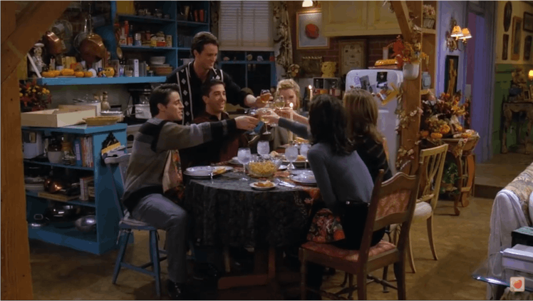 Friends Thanksgiving episode, Season 1